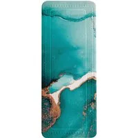 Kleine Wolke Wanneneinlage Teal, B: 36 cm, L: 92 cm, für die Badewanne