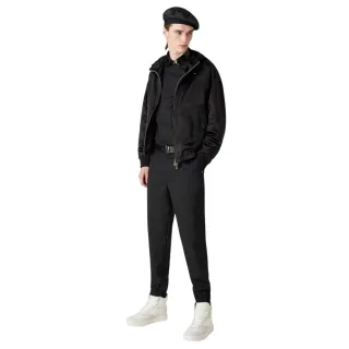 Emporio Armani EA7 - Hemd für Herren, Langärmlig (Schwarz)