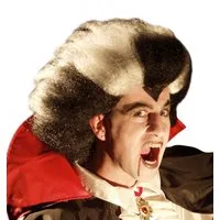 Fries Kostüm-Perücke Dracula Vampir Horror Perücke für Erwachsene Halloween Karneval