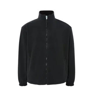 JHK - Fleecejacke Durchgehender Reißverschluss für Herren (Tannengrün)