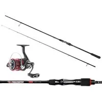 Lieblingsköder Spinnrute Allround Angelset - Firestarter Rute + DAIWA 23 Ninja LT 3000 C Rolle, (Allround, 2-tlg., Rute mit Rolle), Perfekte Abstimmung für verschiedene Raubfischarten