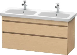 Duravit DuraStyle Waschtischunterbau wandhängend Natur Eiche Matt 1230x448x610 mm - DS649803030 DS649803030