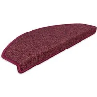 Metzker® Stufenmatte Stufenmatten Rambo New Halbrund Einzeln und SparSet´s, halbrund, Höhe: 5 mm, 15 Stück im Set - Bordeaux