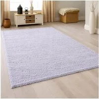 Carpetia Hochflor-Teppich Modernes Shaggy-Design, rechteckig, Höhe: 30 mm, weich, pflegeleicht, strapazierfähig