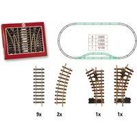 LGB Gleise-Set LGB - Bahnhof-Gleis-Set - L19902, G, Made in Europe