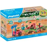 Playmobil® Wombat Unterschlupf (71625), Wiltopia Konstruktions-Spielset, (47 St), Made in Germany