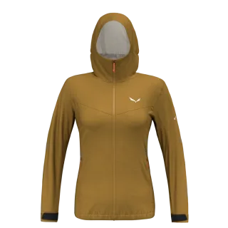 SALEWA - Puez 2.5L Powertex Jacke Damen - Beige (Gr.36)
