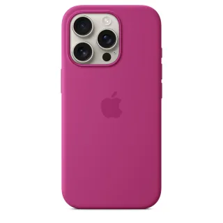 Apple iPhone 16 Pro Silikon Case mit MagSafe ? Fuchsia | myyn3zm/a | Cover - Apple