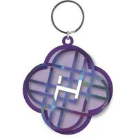 KPop Demon Hunters Schlüsselanhänger Huntrix Schlüsselanhänger Spinner mit Logo Motiv mehrfarbig (1-tlg)