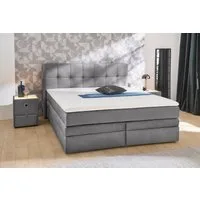 Jockenhöfer Gruppe Boxspringbett Amy, mit Bettkasten und Kaltschaum-Topper, erhältlich in 120, 140 & 180cm