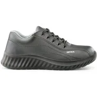 ARTRA FOOTWEAR Berufsschuhe ARAWA O2 schwarz OHNE Stahlkappe Berufsschuh Futter antibakteriell, Rutschhemmend, sehr leicht