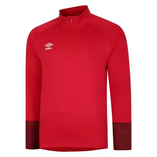 Umbro - "Total Training" Trainingsjacke für Herren (Zinnoberrot/Rad Rot /Schwarz)