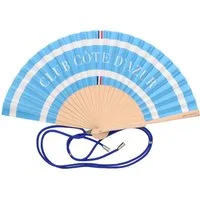 Giftcompany Dekoobjekt Fififan Fächer Club Cote D'Azur blau 23cm