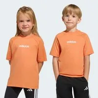 adidas Sportswear T-Shirt LK LIN TEE 160 für Kinder, Rundhalsausschnitt, ohne Verschluss, weiches Material