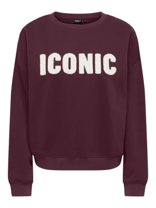 ONLY - ONLSWEAT LIFE L/S CREW O.SIZE STATE NOOS Fig - Gr. - XS