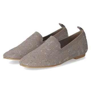 La Strada Slipper  Taupe - Gr. 38 -  Textil