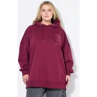 Studio Untold Sweatshirt Hoodie oversized Schleifen-Print Kapuze