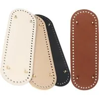 FOUORTUNATE-BEE Kreativset 4er Set Taschengrundplatten für Häkel- und DIY-Taschen, (4-tlg), Taschenboden mit Löchern für Häkeltaschen und Körbe