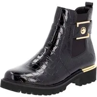 Remonte Chelseaboots, Blockabsatz, Boots, Stiefelette mit praktischem Innen-Reißverschluss