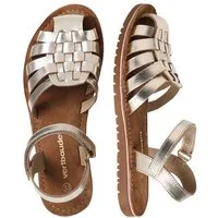 vertbaudet Mädchen Klett-Sandalen Sandale