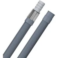 VIOKS Ablauf-Schlauchverlängerung Abwasserschlauch Universal 19-20 mmØ, Zubehör für Waschmaschine Spülmaschine, Gerade/Gerade
