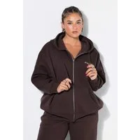Studio Untold Sweatjacke Sweatjacke oversized. Kapuze