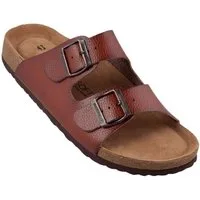 Biosoft Comfort & Easy Walk Biosoft Herren Sandalen Leder Optik Größe 43 - 47 TOM, Herrensandalen Sandale