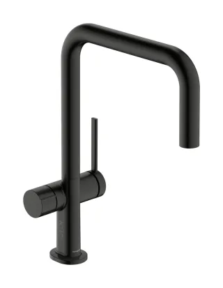 Hansgrohe Spültischmischer U 220 Talis M54 Geräteabsperrventil 1jet Brushed Black Chrome,72807340 72807340
