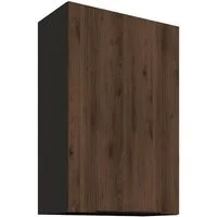 Küchen-Preisbombe Hängeschrank 60 cm Küche MONZA Okapi Nußbaum Küchenzeile Küchenblock 90 cm hoch