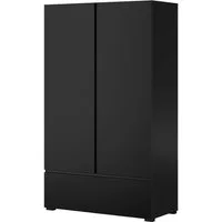 OTTO home Mehrzweckschrank Cross,Breite 89 cm, Highboard, Universalschrank, Garderobe Waescheschrank mit viel Stauraum, Einlegeböden verstellbar