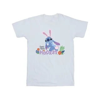 Disney - "Lilo & Stitch Hippity Hop Stitch" T-Shirt für Mädchen (Weiß)