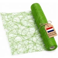 DecoHomeTextil Heimtextilmanufaktur Tischläufer Deco Netz Tischband Dekoration Dekor Breite 30cm Farbe+Länge wählbar