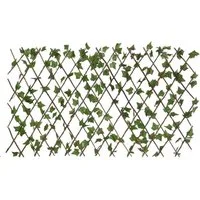 UNUS GARDEN Balkonsichtschutz Rankgitter Weide mit Blättern dunkelgrün (1-St., 100x200cm) Sichtschutz Balkonsichtschutz Blätterzaun Efeu Balkon Terrasse