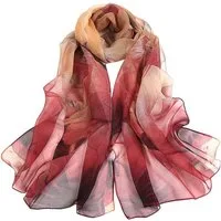 Cachito Modeschal für Damen,leicht,bedruckt,Blumenmuster,Schal,modische Schals