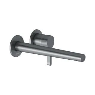 Keuco EHM-Waschtischarmatur Edition 400 51516, UP, Ausl., 265 mm, Schwarzchrom geb., 51516130202 51516130202