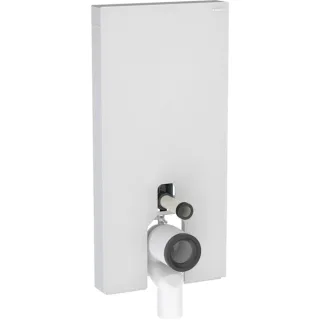 Geberit Monolith Sanitärmodul für Stand-WC, 101 cm, Frontverkleidung aus Glas: Front:, 131003TD5 131003TD5