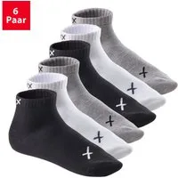 CFLEX Kurzsocken Lifestyle Kurzschaft Socken für Damen & Herren (6 Paar) Sneaker