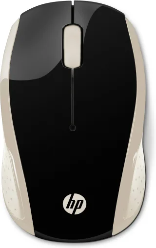 HP Wireless-Maus 200 (Silk Gold) | 2hu83aa#abb | Beidhändig - Optisch