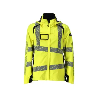 MASCOT Damen Hard Shell Jacke ACCELERATE SAFE Hi-vis Gelb / Schwarzblau M - 19011-449-17010-M
