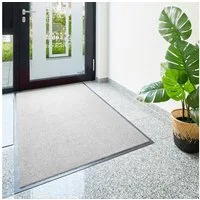 OTTO home Fußmatte Emil, Made in Netherlands, rechteckig, Höhe: 6 mm, Schmutzfangmatte, Uni Farben, rutschhemmend, waschbar (Handwäsche)