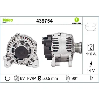 Valeo Lichtmaschine VW Touran 1,4