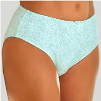 Nuance by Lascana Slip hoch geschnittener Slip aus Baumwolle