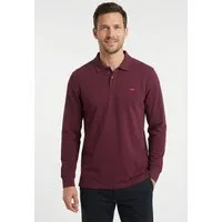 Levi's® Langarm-Poloshirt mit Logo Stickerei