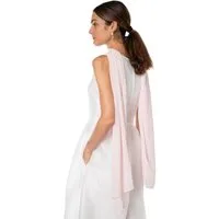 MayTree Modeschal Chiffon Schal, Damen Stola, Umschlagtuch für Abendkleid, Hijab, (Stück, 1-St)