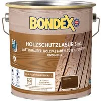 Bondex Holzschutzlasur Bondex Holzschutzlasur 3in1 4 L nussbaum
