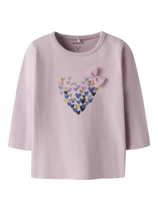 NAME IT - NBFNIVA LS TOP burnished lilac - Gr. - 56