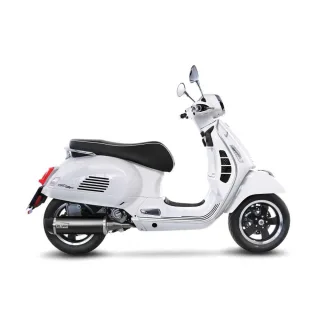 LeoVince Sportauspuff NERO für Vespa GTS 300 HPE / Super / Sei Giorni Bj. 2019-2020 EURO-4 +Kat +ABE