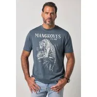 JP1880 T-Shirt T-Shirt Halbarm Brustprint bis 8XL