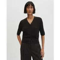 someday Cardigan Tilina aus Strick mit Rippstruktur Verkürzte Form mit Knopfleiste und modernem Look