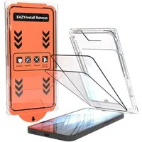 EAZY CASE Displayschutzfolie Displayschutz mit 9H Glas für Samsung Modelle für Samsung Galaxy A26, 2er Set, Samsung Galaxy A26, 2er Set Displayfolie Klar, Hartglas 0,7mm